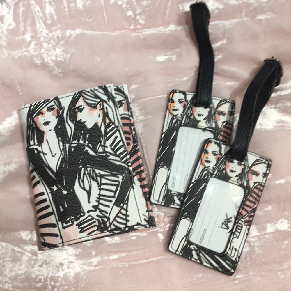 Izak Passport Holder & Matching Luggage Tags